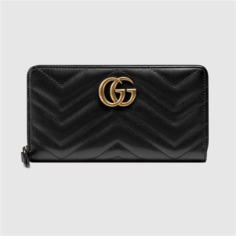 gucci zip wallet womens|Gucci zip wallet small.